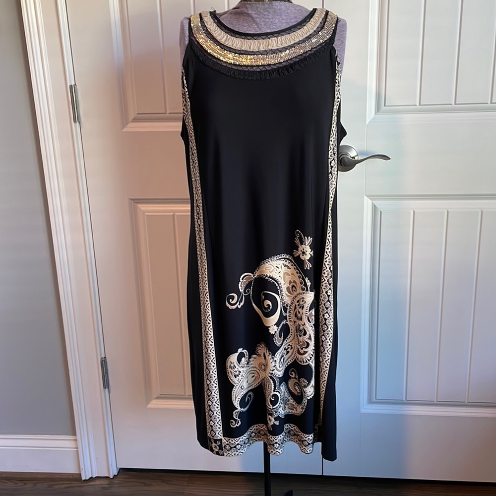 Studio I black/beige dress size 18